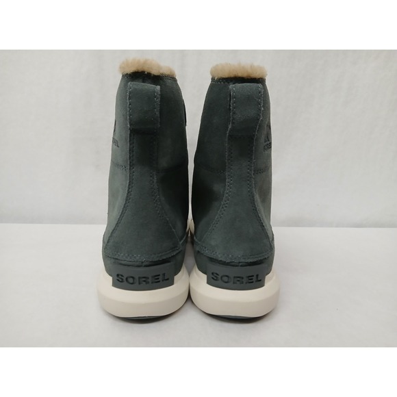 Sorel Women's Explorer Next Joan Waterproof Boots NL5031-028 Gray White Sz 8 - Picture 7 of 9